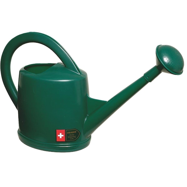 Dramm HeavyDuty Plastic Watering Can with Plastic Rose, 7 Liters 60